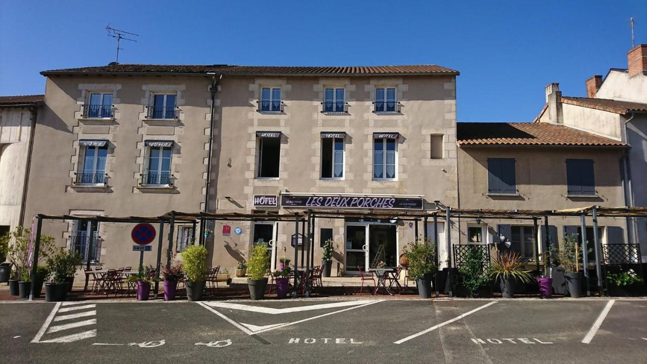 Verrieres  Hotel Les Deux Porches מראה חיצוני תמונה