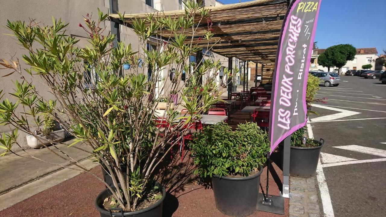 Verrieres  Hotel Les Deux Porches מראה חיצוני תמונה